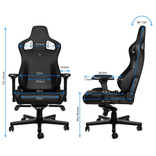 Fotel Dla Gracza Noblechairs EPIC Black Edition