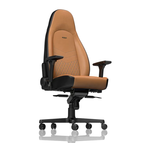 Fotel Dla Gracza Noblechairs ICON Real Leather Cognac-Black