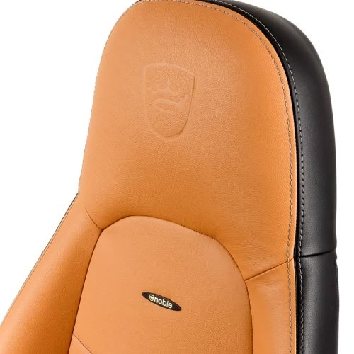 Fotel Dla Gracza Noblechairs ICON Real Leather Cognac-Black