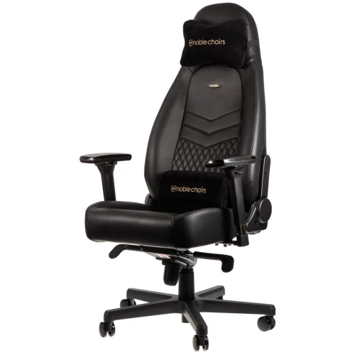 Fotel Dla Gracza Noblechairs ICON Real Leather Black