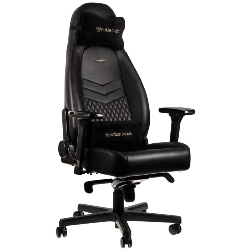 Fotel Dla Gracza Noblechairs ICON Real Leather Black