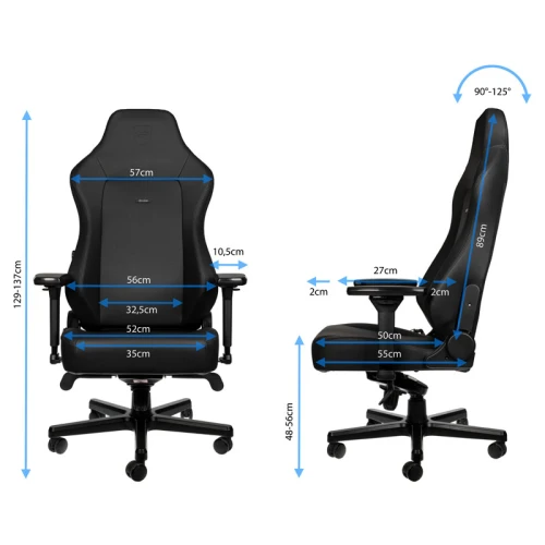 Fotel Dla Gracza Noblechairs HERO Black Edition