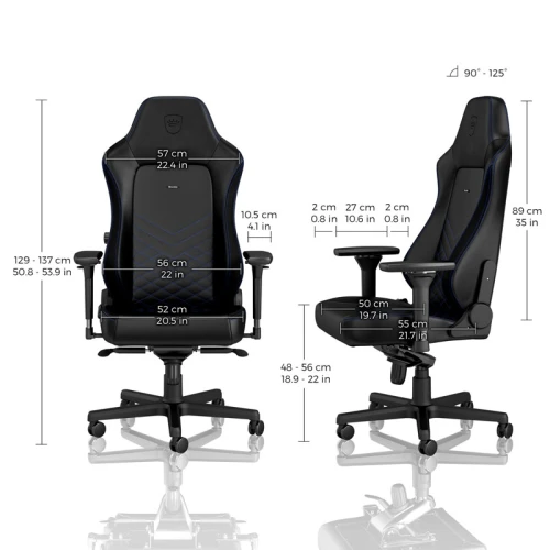 Fotel Dla Gracza Noblechairs HERO Black-Blue