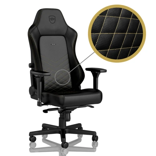 Fotel Dla Gracza Noblechairs HERO Black-Gold