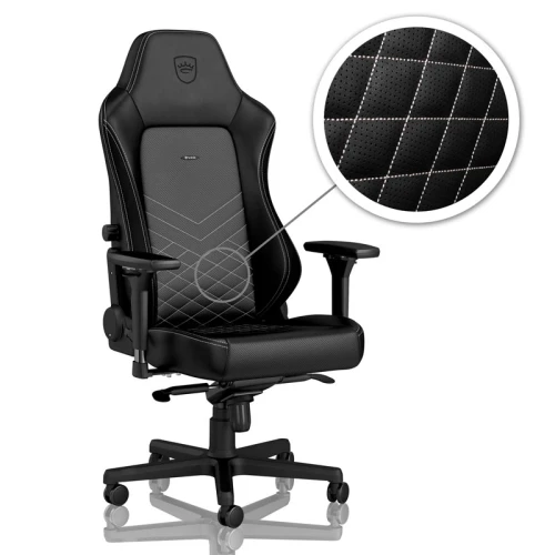 Fotel Dla Gracza Noblechairs HERO Black-Platinum White