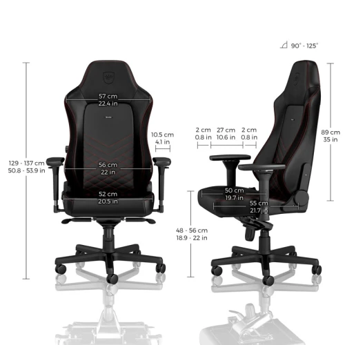 Fotel Dla Gracza Noblechairs HERO Black-Red