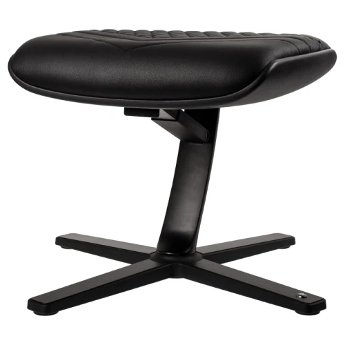 Podnóżek Noblechairs Real Leather Black