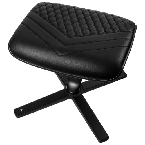 Podnóżek Noblechairs Real Leather Black