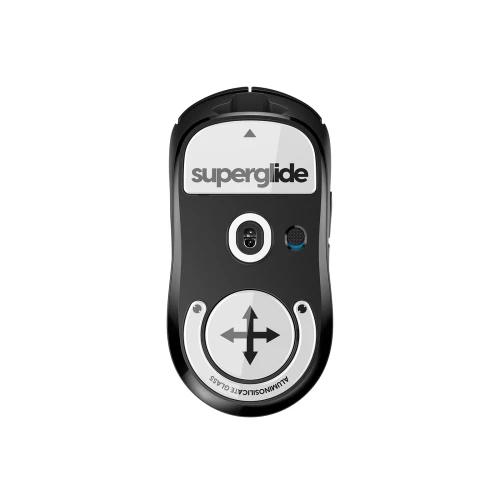 Ślizgacze Superglide do Logitech G Pro X Superlight Szklane - White
