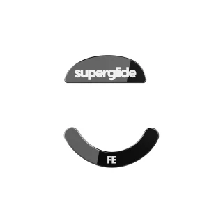 Ślizgacze Superglide do Pulsar Xlite/V2/V2 Mini/V3 Szklane - Black
