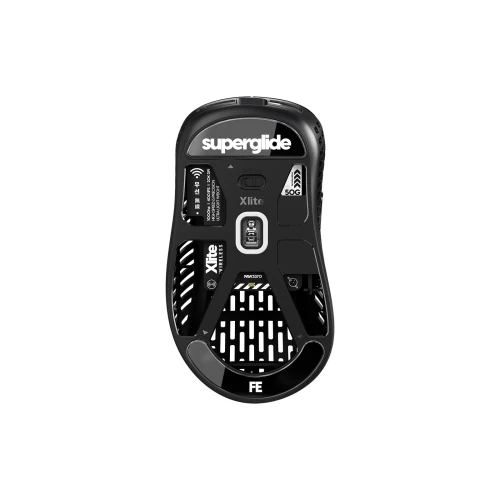 Ślizgacze Superglide do Pulsar Xlite/V2/V2 Mini/V3 Szklane - Black