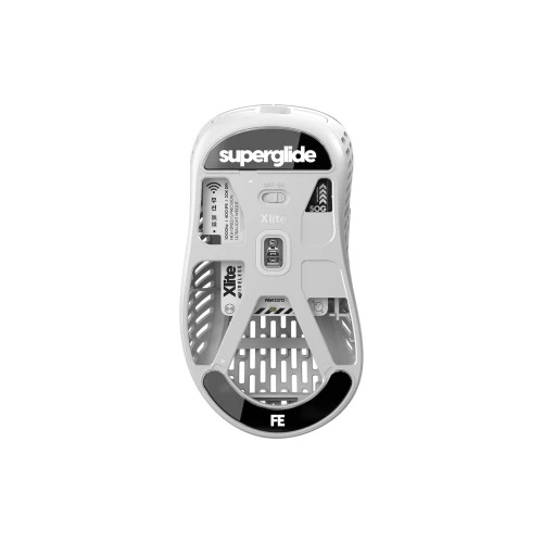 Ślizgacze Superglide do Pulsar Xlite/V2/V2 Mini/V3 Szklane - Black