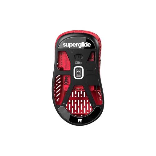 Ślizgacze Superglide do Pulsar Xlite/V2/V2 Mini/V3 Szklane - Black
