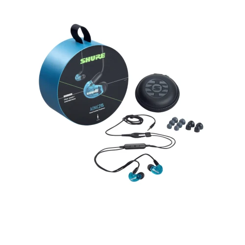 Słuchawki Shure AONIC 215 Wired Blue