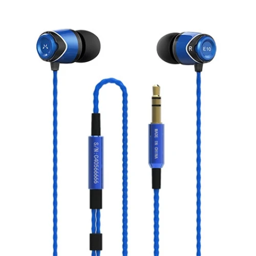 Słuchawki SoundMagic E10 v2 Black-Blue