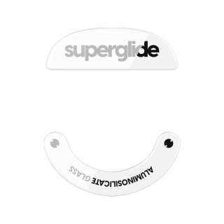 Ślizgacze Superglide do Pulsar X2 / X2v2 / X2A / X2H (Medium i Mini) Szklane -  White