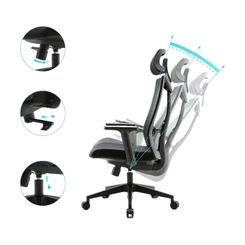 Ergonomiczny fotel biurowy MOZOS ERGO-F