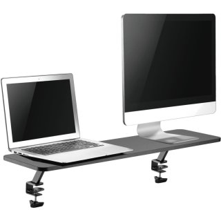 Półka pod dwa monitory MOZOS Clamp Dual Riser