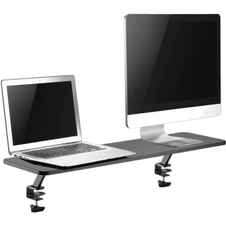 Półka pod dwa monitory MOZOS Clamp Dual Riser