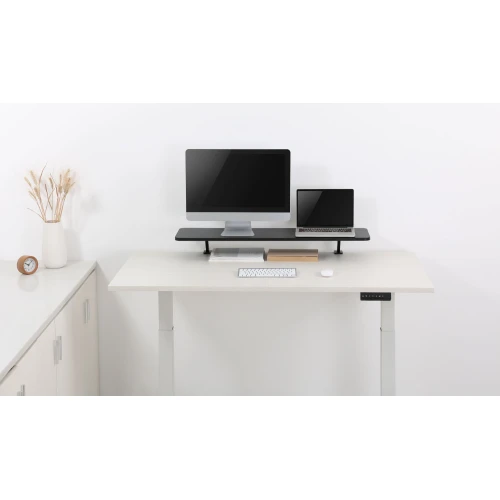 Półka pod dwa monitory MOZOS Clamp Dual Riser