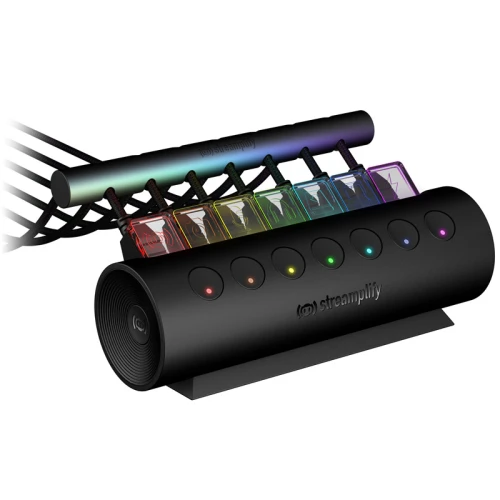 HUB USB 3.0 Streamplify CTRL 7 RGB - aktywny