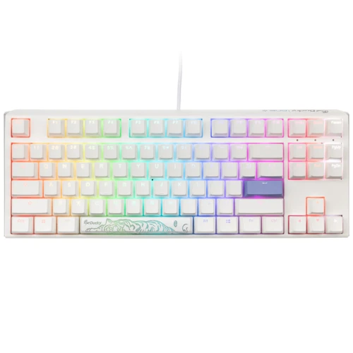 Klawiatura Ducky ONE 3 Classic Pure White TKL RGB Cherry MX Black