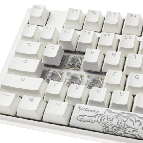 Klawiatura Ducky ONE 3 Classic Pure White TKL RGB Cherry MX Speed Silver