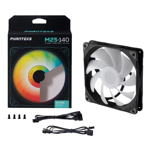 Wentylator Phanteks M25 D-RGB 140mm Black