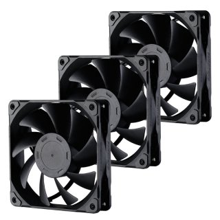 Wentylator Phanteks M25 120mm 3-pack Black