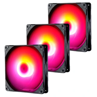 Wentylator Phanteks M25 D-RGB 140mm 3-pack Black