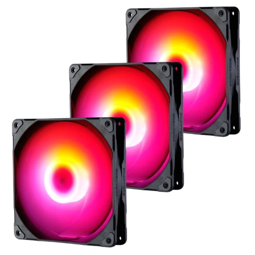 Wentylator Phanteks M25 D-RGB 140mm 3-pack Black