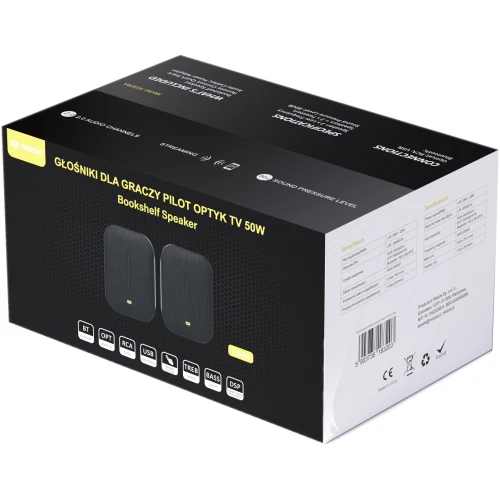 Głośniki MOZOS AGERA 2.0 Bluetooth Black