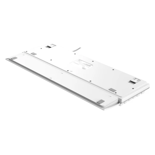 Klawiatura KRUX Frost Silver White RGB