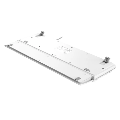 Klawiatura KRUX Frost Silver White RGB