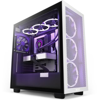 Obudowa NZXT H7 Flow Tempered Glass Black-White