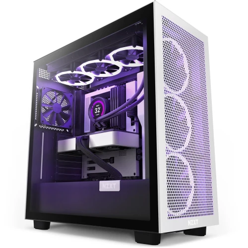 Obudowa NZXT H7 Flow Tempered Glass Black-White