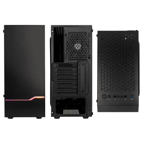 Obudowa Kolink Inspire K9 ARGB Tempered Glass Black
