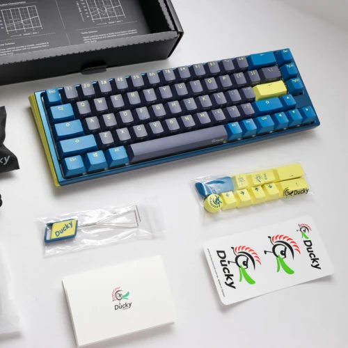 Klawiatura Ducky ONE 3 Daybreak SF RGB Cherry MX Speed Silver