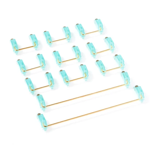 Stabilizatory do klawiatury mechanicznej AKKO Screw-in Stabilizer - mint