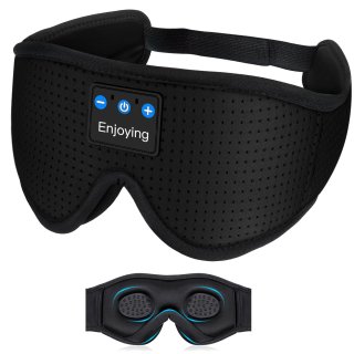 Opaska na oczy do spania z słuchawkami bluetooth