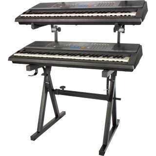 Podwójny statyw klawiszowy pod keyboard/pianino MOZOS KSX4