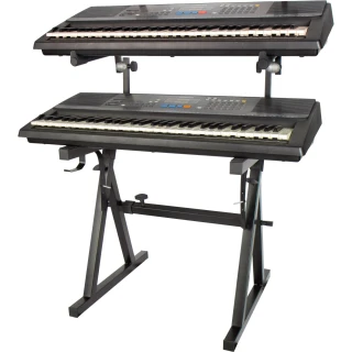 Podwójny statyw klawiszowy pod keyboard/pianino MOZOS KSX4