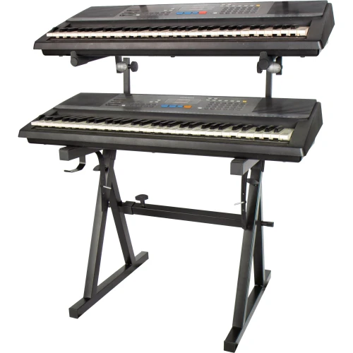 Podwójny statyw klawiszowy pod keyboard/pianino MOZOS KSX4