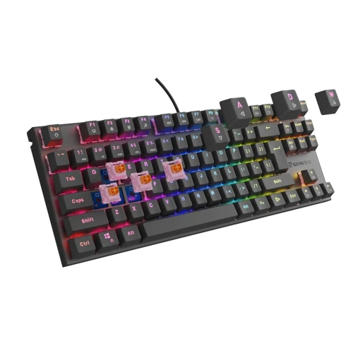 Klawiatura Genesis Thor 303 TKL RGB Outemu Peach Silent
