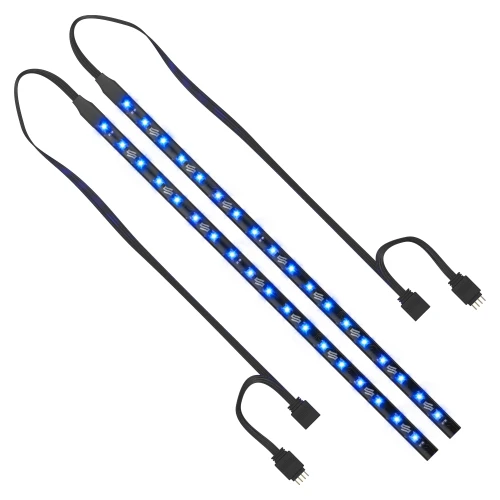Taśmy LED SilentiumPC Aurora Stripes RGB 2x30cm