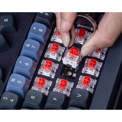 Klawiatura Keychron K6 Pro RGB Wireless Brown (Hot Swap) Aluminium