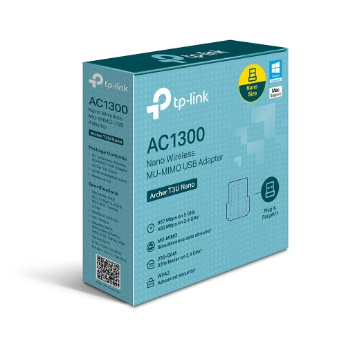 Karta sieciowa WiFi TP-LINK Archer T3U Nano USB AC1300