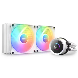 Chłodzenie wodne AiO NZXT Kraken 240 RGB LCD White