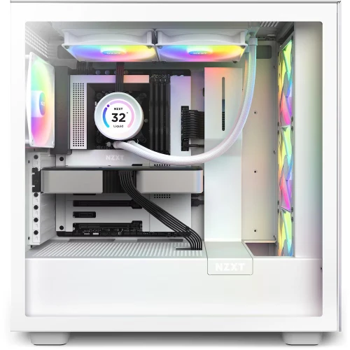 Chłodzenie wodne AiO NZXT Kraken Elite 280 RGB LCD White