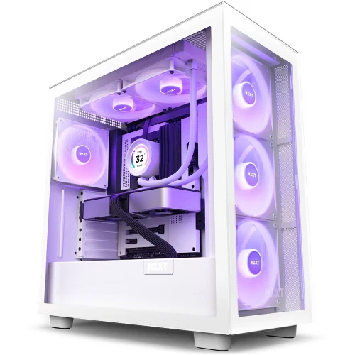 Chłodzenie wodne AiO NZXT Kraken Elite 280 RGB LCD White